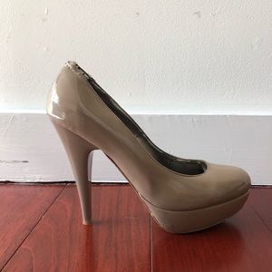 Bambi beige heels